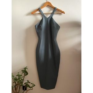 Elizabeth and James Razorback Blue Green Dress - 4